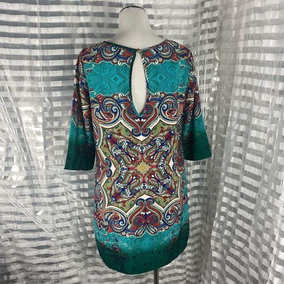 Pink Owl Graphic Print Loose Fitting Dress - Picture 3 of 4